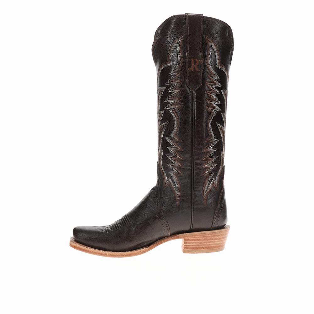 Practical Style Urban Fashion 14 Inch Narrow Square Toe Pull On Cowboy Boots