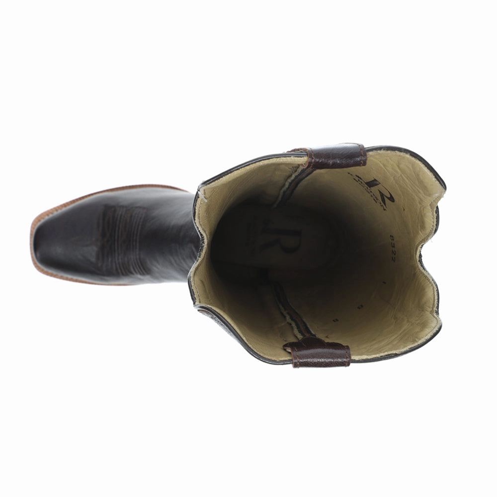 Waterproof Rainy Days Everyday Comfort 14 Inch Narrow Square Toe Pull On Cowboy Boots