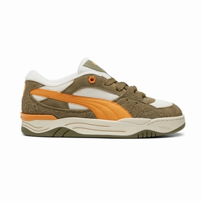 suede - type 180 Texture Lace Up Sneakers