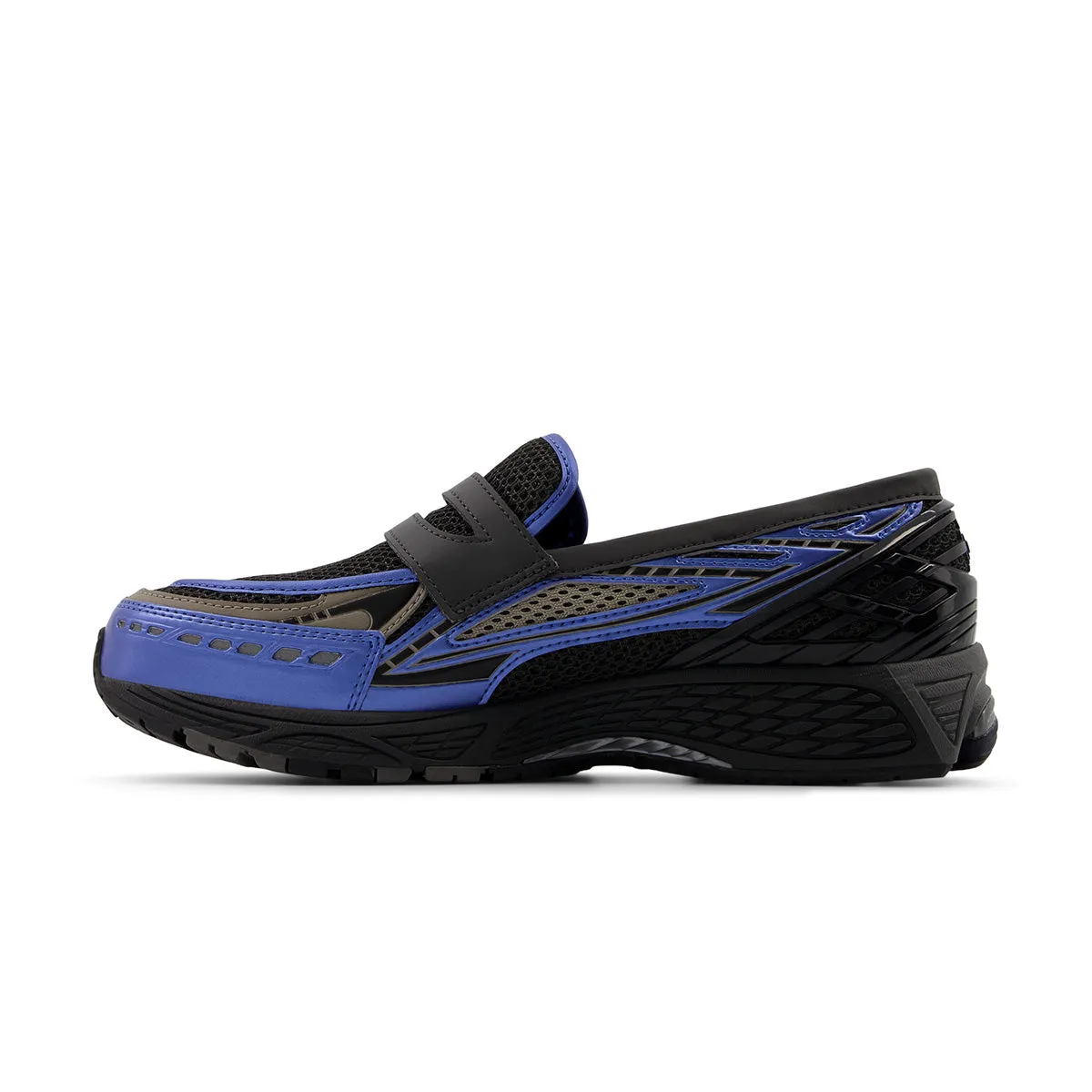 cyclists 1906 Loafer 'Black Royal Blue'