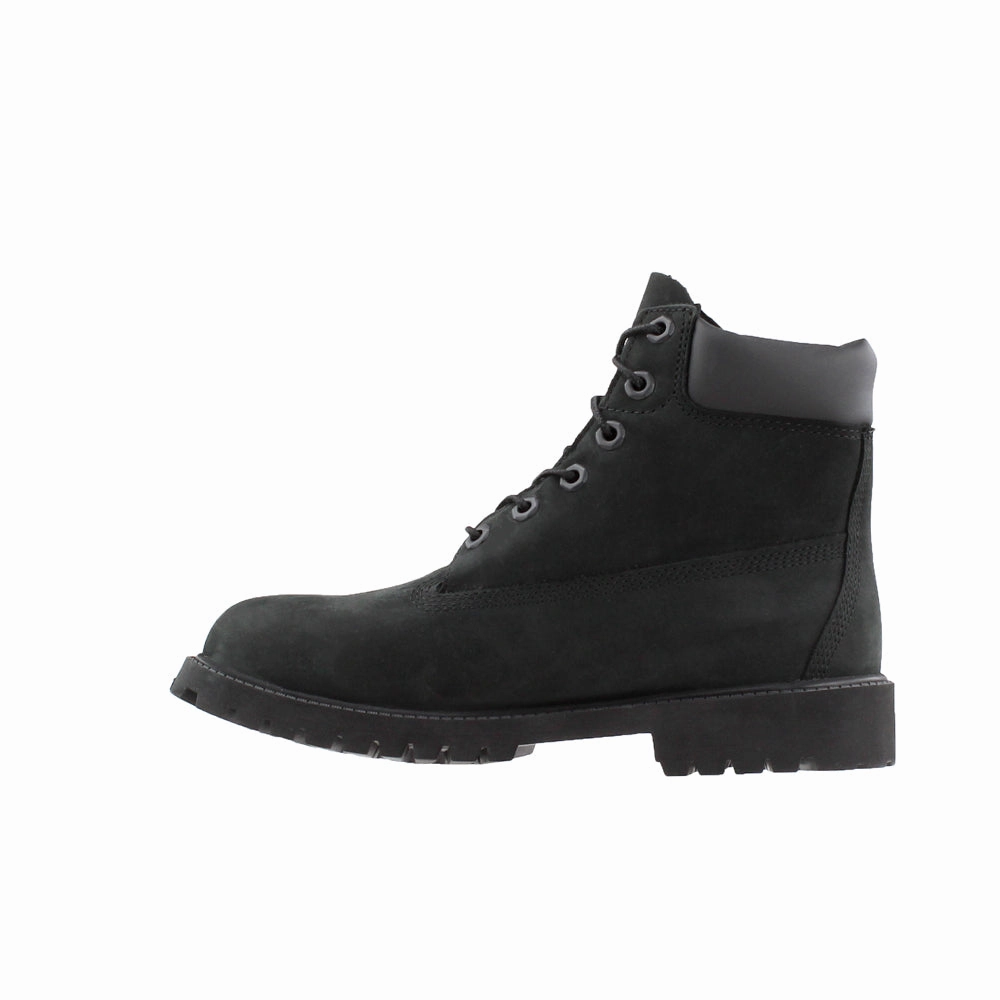 6 Inch Premium Waterproof Round Toe Lace Up Boots (Big Kid) Eco Material Snowy Path Cold Trek