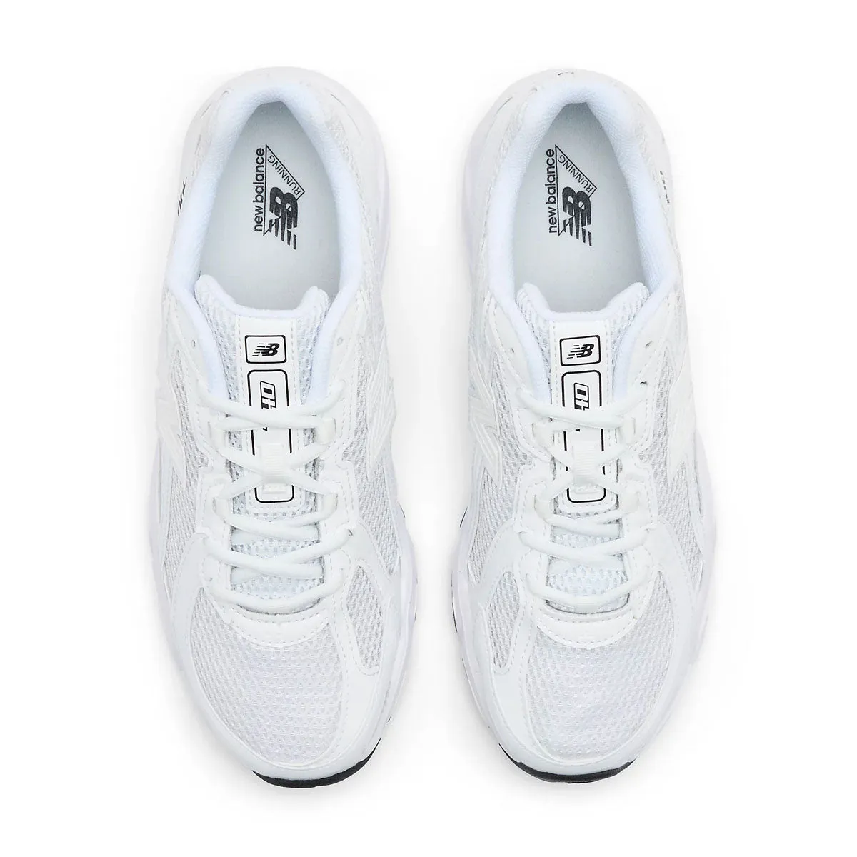 740 'NB White Black' futuristic All-around ease