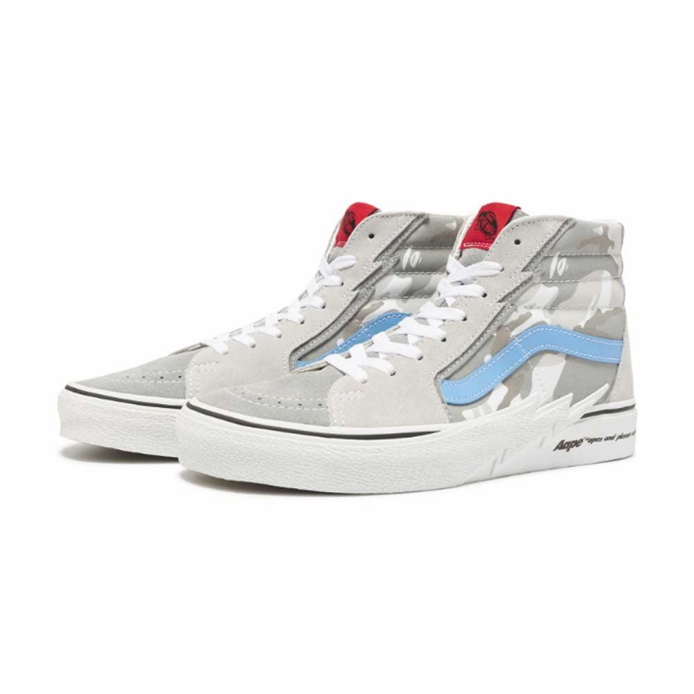 Flattering performance   Aape SK8-Hi 'Bolt Grey'