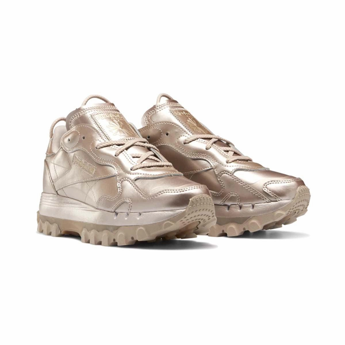   Cardi B Wmns Classic Leather 'Rose Gold' All Day Support System Foam Injection Molding