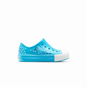 arch - support Compression Molded Foam   Doraemon Kids Chuck Taylor All Star Play Lite CX 'Hawaiian Ocean White'