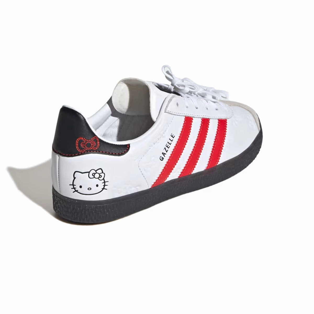 most hiking   Hello Kitty Kids Gazelle 'Cloud White Red'