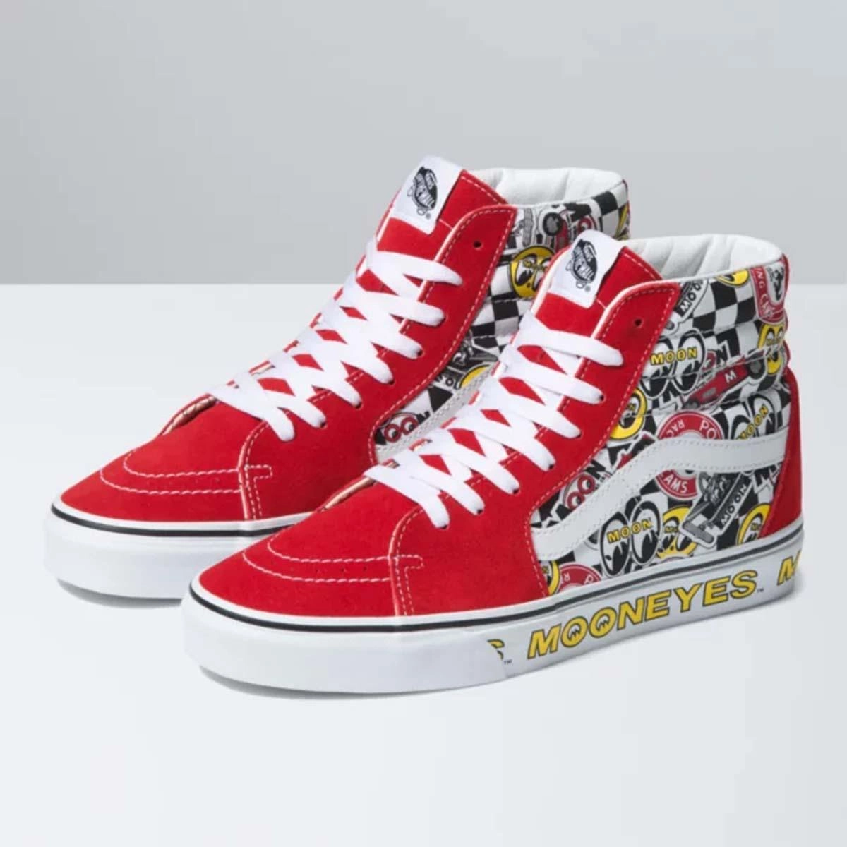   Mooneyes SK8-Hi 'Formula One' Distinctive Design