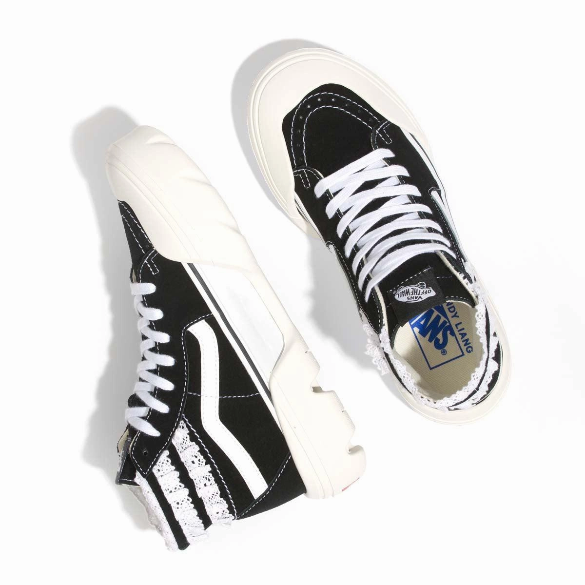   Sandy Liang UA SK8 Hi Tapered Modular colorful Breathable Material