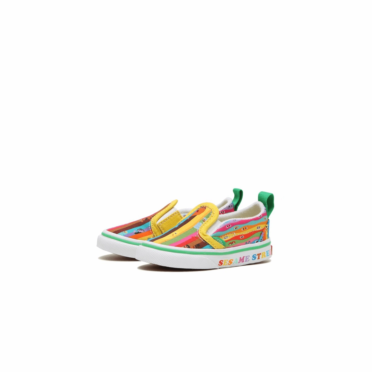 fashionistas' picks   Sesame Street Toddler's Slip-On V 'Multi'