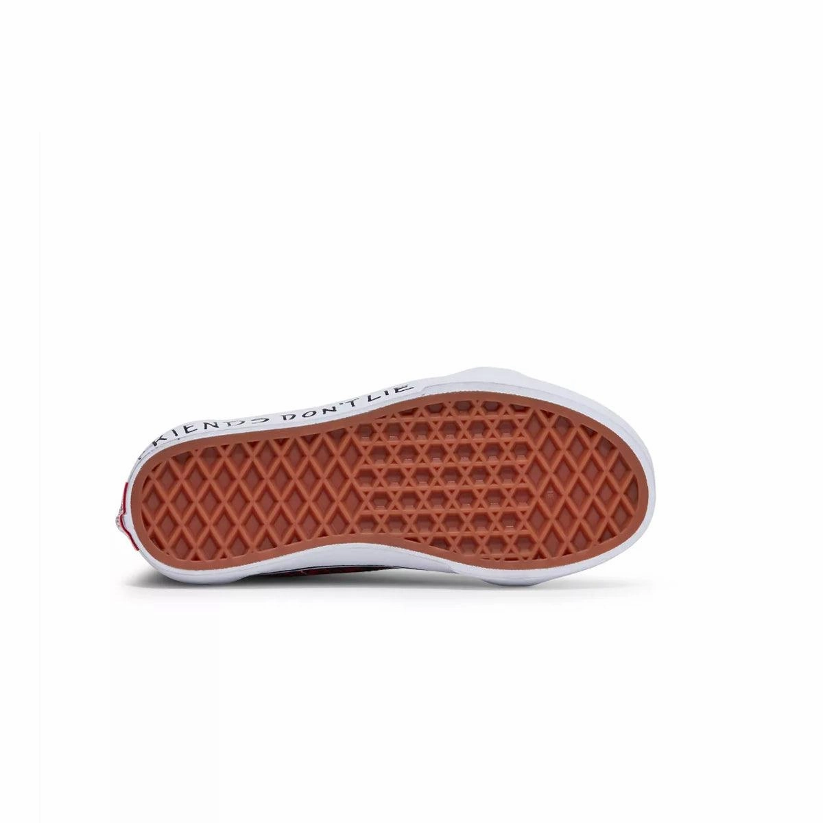 extra-large Cushioned traction   Stranger Things Kid's SK8-Hi Zip 'Friends Don't Lie'