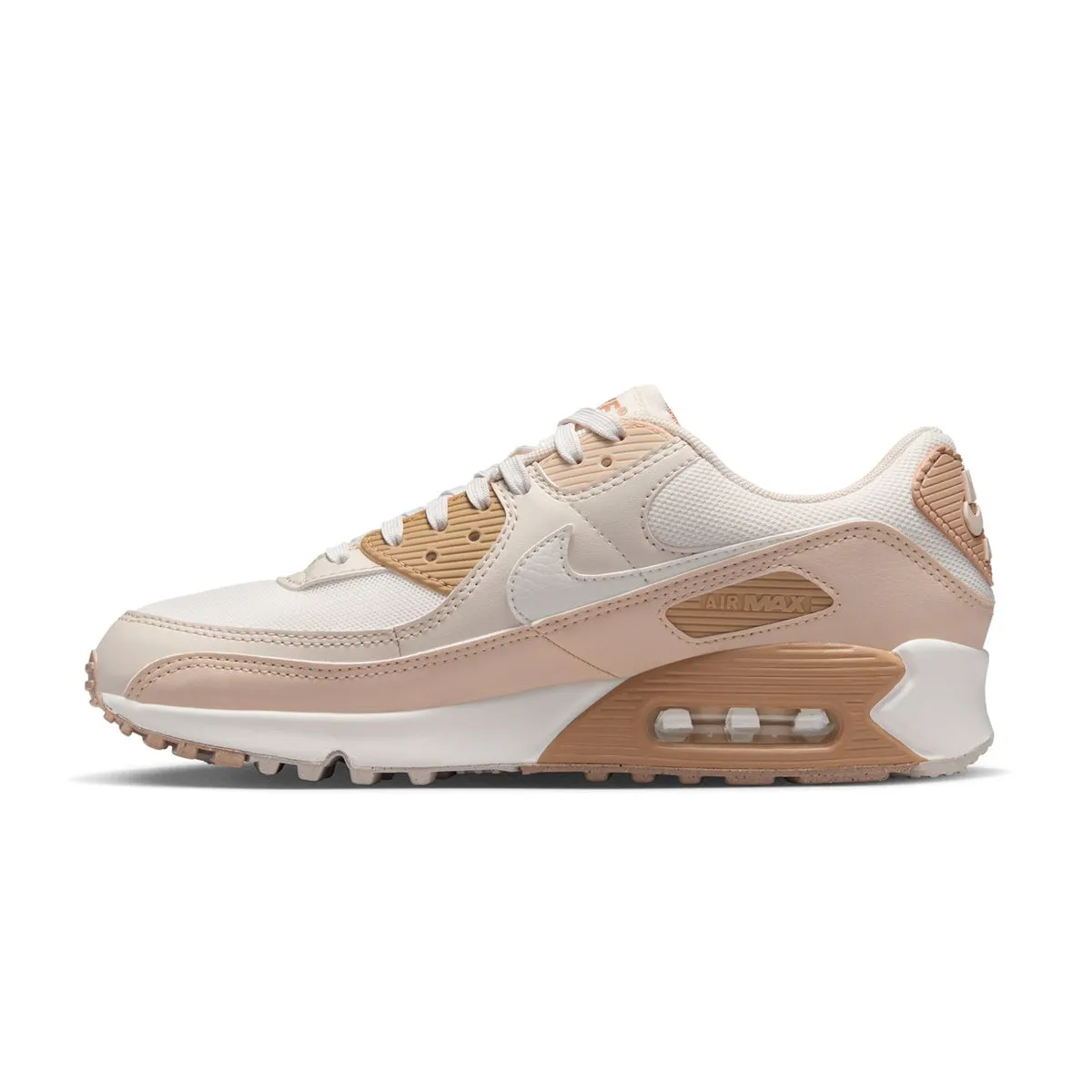 Wmns Air Max 90 'Tan Coconut Milk' Tear Resistant Fabric