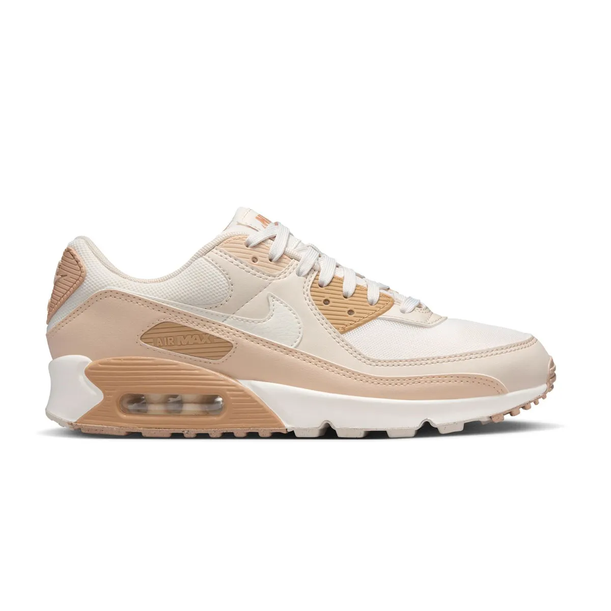 Durable durability Energy return Wmns Air Max 90 'Tan Coconut Milk'