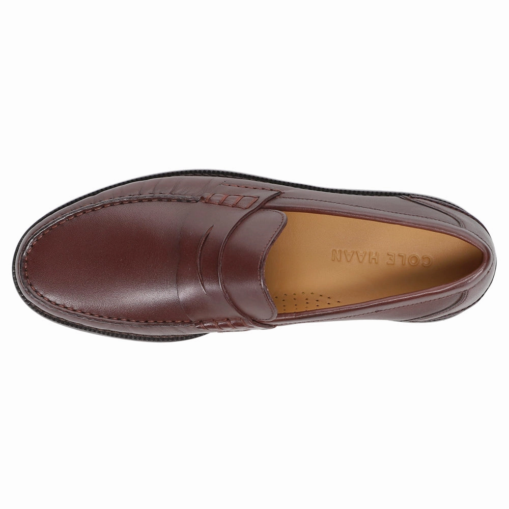 back - zip Pinch Prep Loafer Moc Toe Dress Shoes
