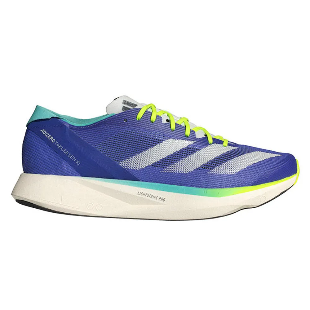 running with a visor ADIDAS ADIZERO TAKUMI SEN 10 M ????????????????????