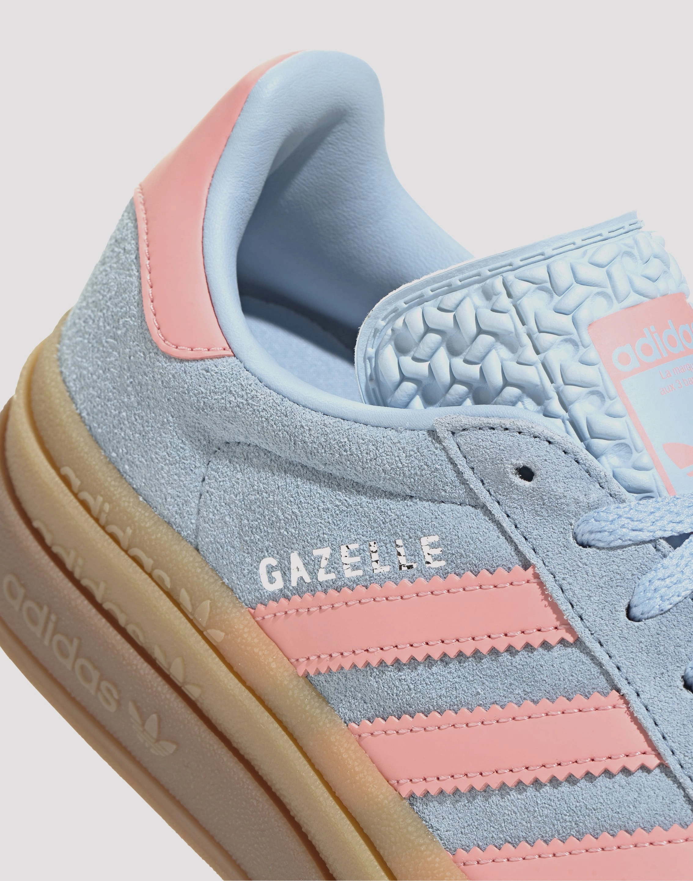 Adidas Originals Gazelle Bold Grade-School Vegan Leather Ridge Jog