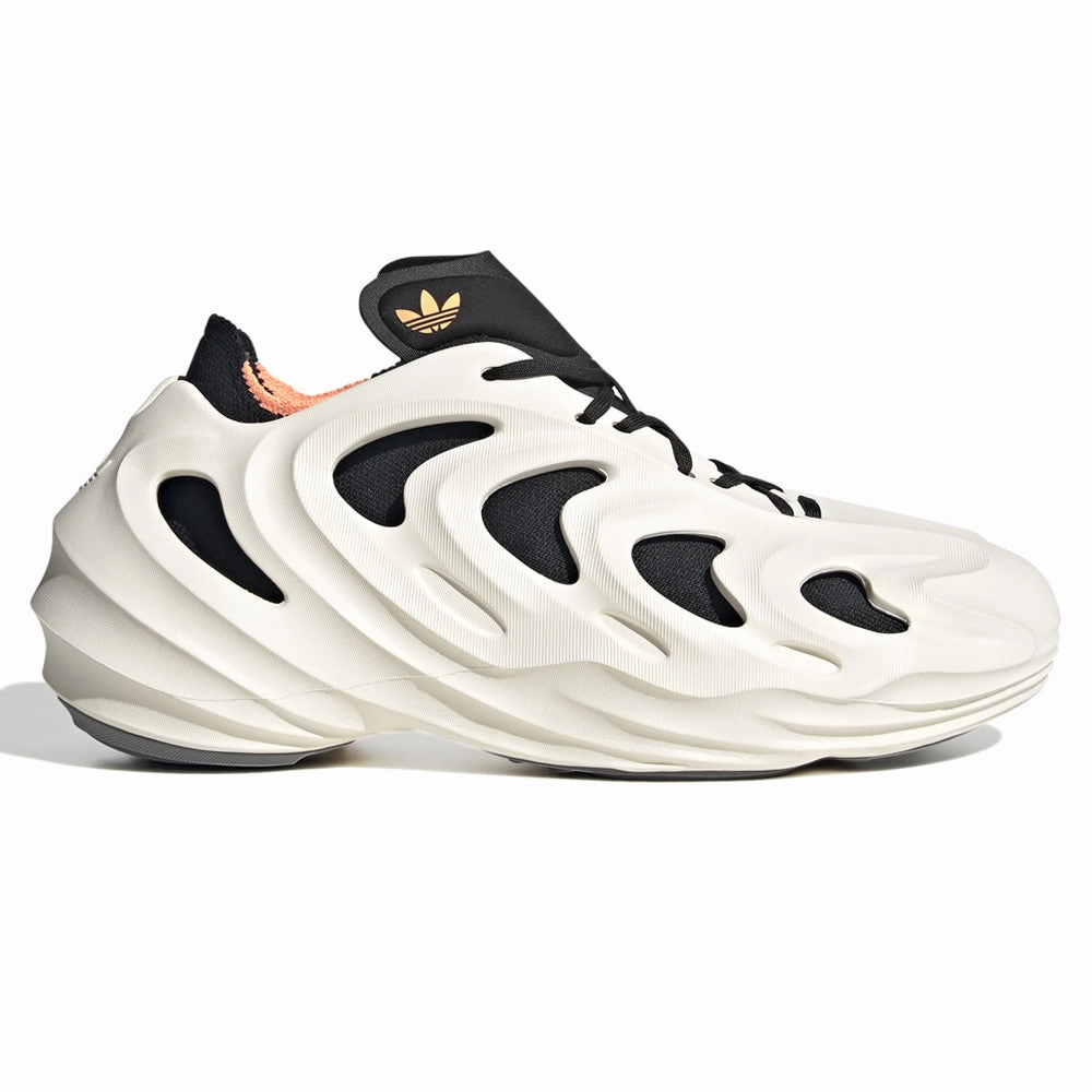 Abrasion Resistant Material Structured silhouette Adifom Q Lace Up Sneakers