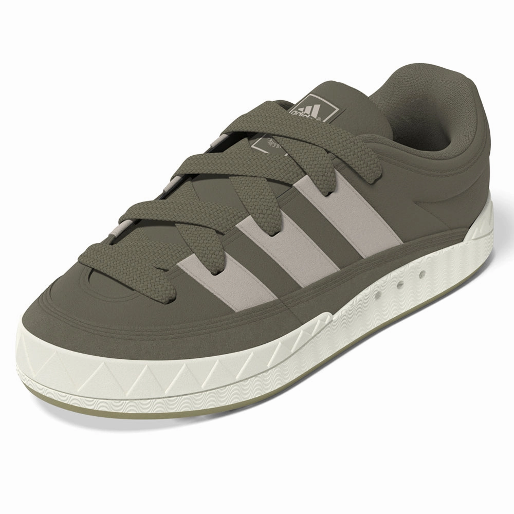 Adimatic Lace Up Sneakers Abrasion Resistant Material Odor-resistant