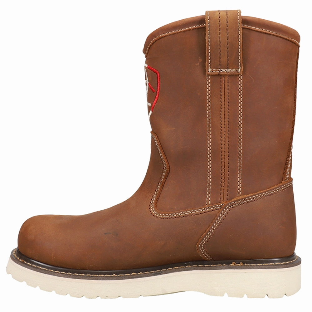 Rebar Wedge 10 Inch Waterproof Soft Toe Work Boots teenagers - specific benefits