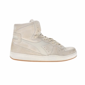 Mi Basket Suede Used High Top Sneakers Wide Fit Option