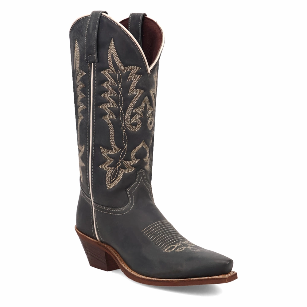 Carly Embroirdered Snip Toe Pull On Cowboy Boots Layered Support Premium Material