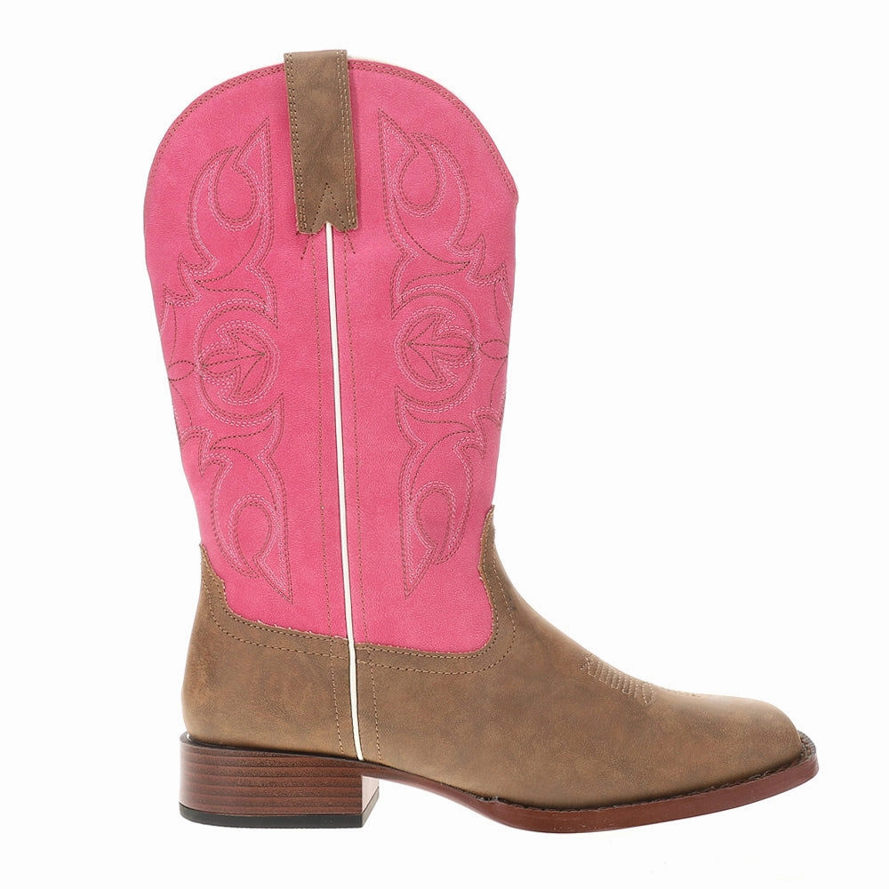 Ainsley Embroidered Square Toe Cowboy Boots Classic Appeal Daily Ready