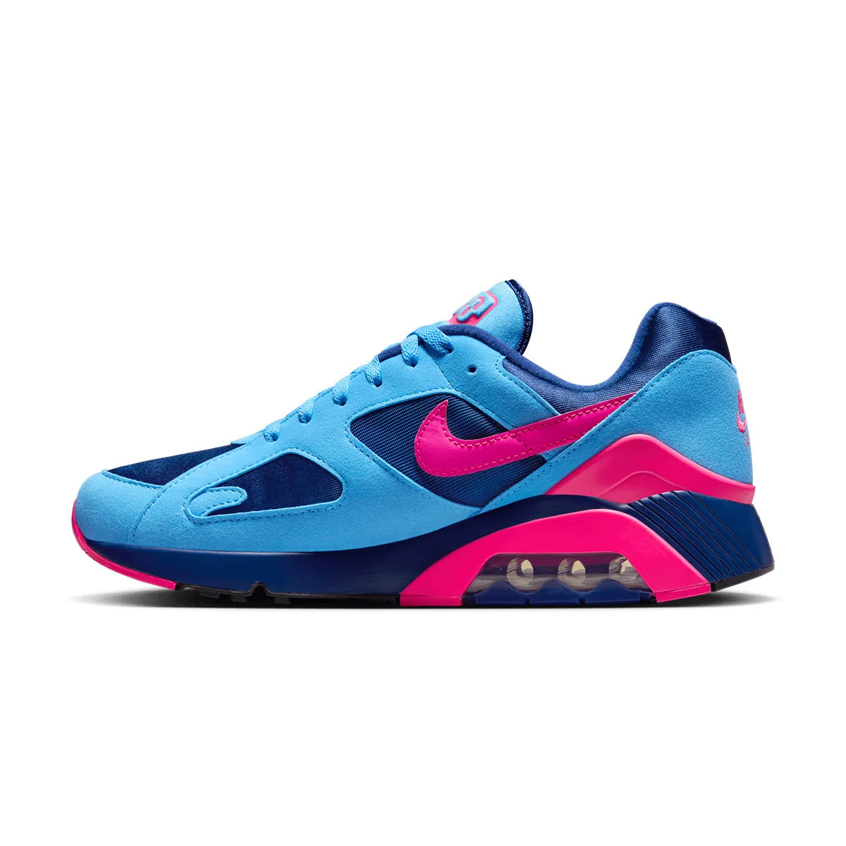least flexible closed-toe Air 180 'University Blue Hyper Pink'