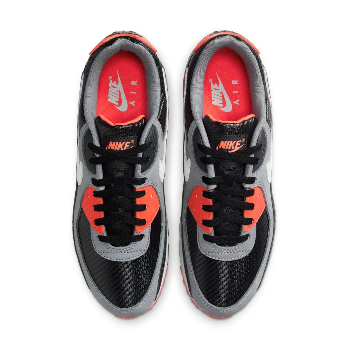 Easy - to - wear Anatomical Toe Box Air Max 90 Premium 'Infrared Carbon'