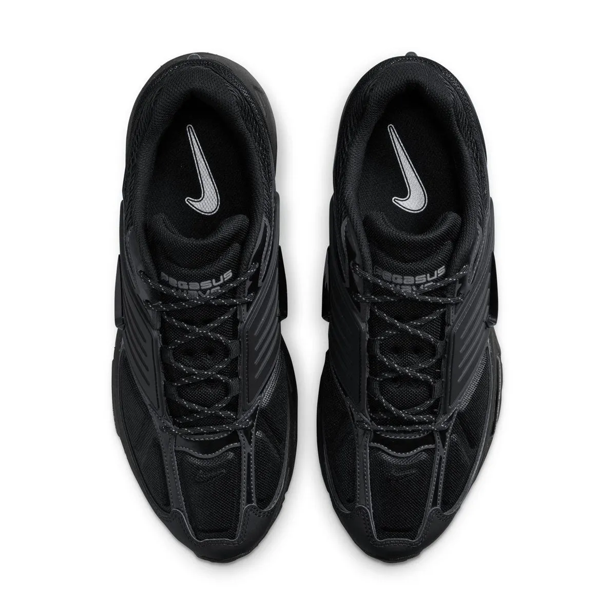 Air Pegasus Wave 'Black Metallic Silver' Stylish