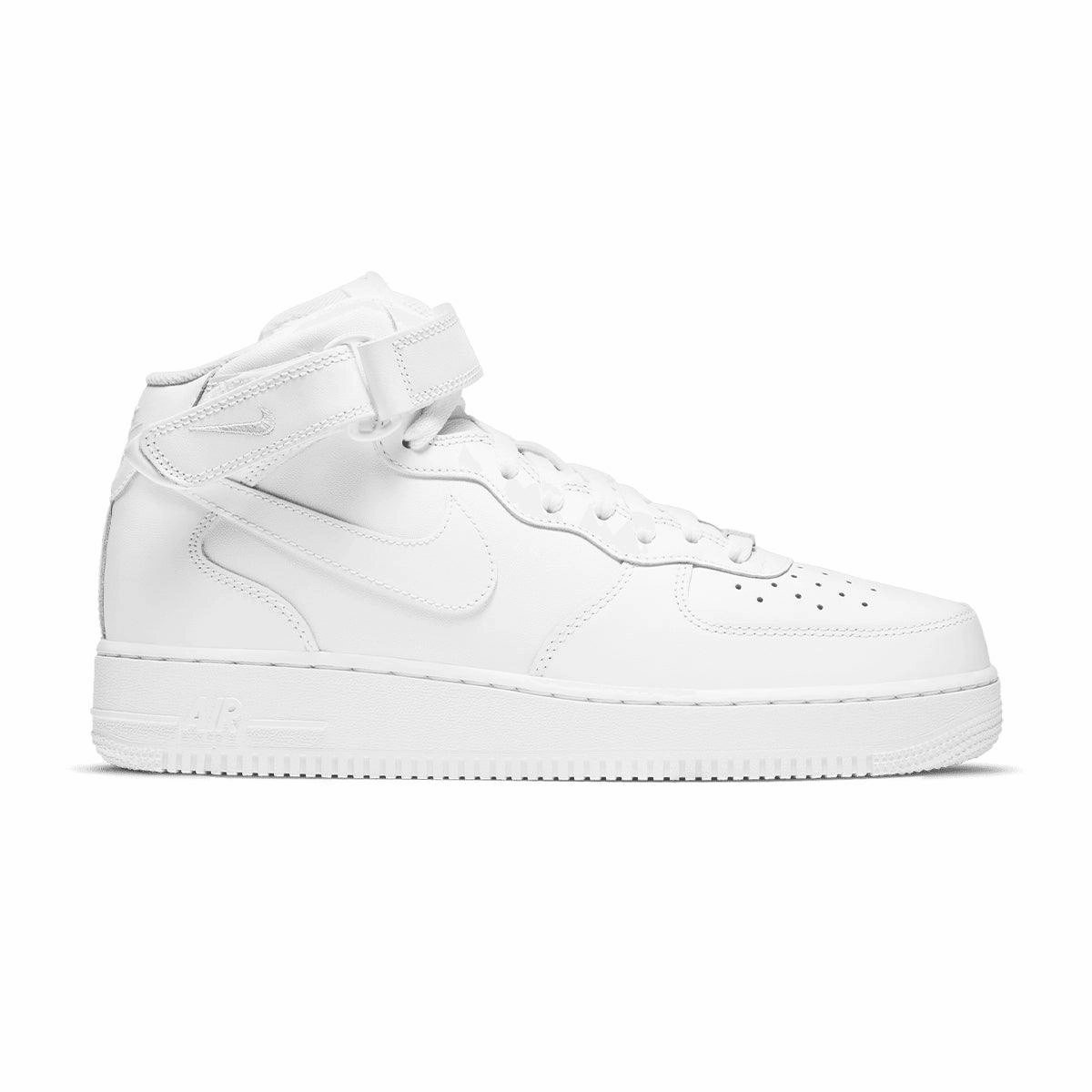 Zip - up Unbeatable performance Air Force 1 Mid '07 'Triple White'