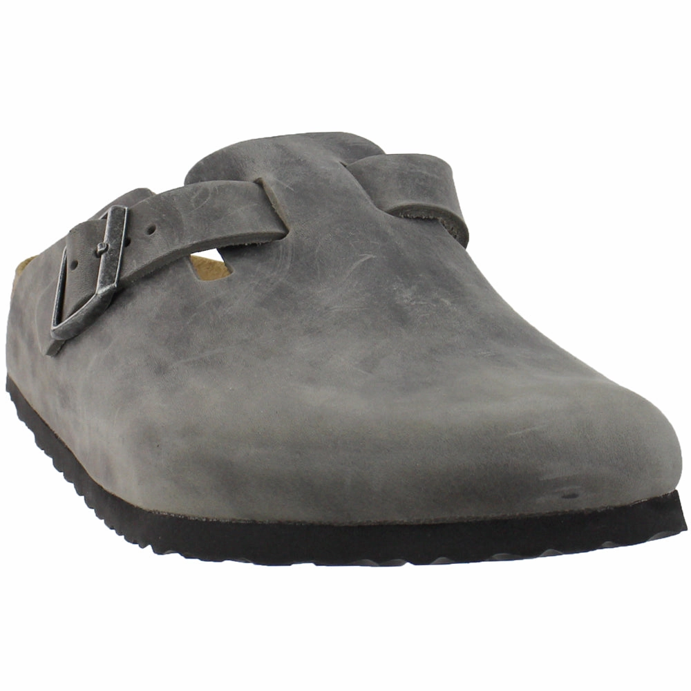 needed Compression Molded EVA Boston Soft Footbed Oiled Leather Clogs