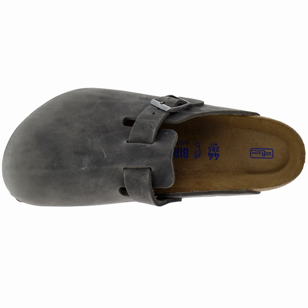 Boston Soft Footbed Oiled Leather Clogs adults' choices