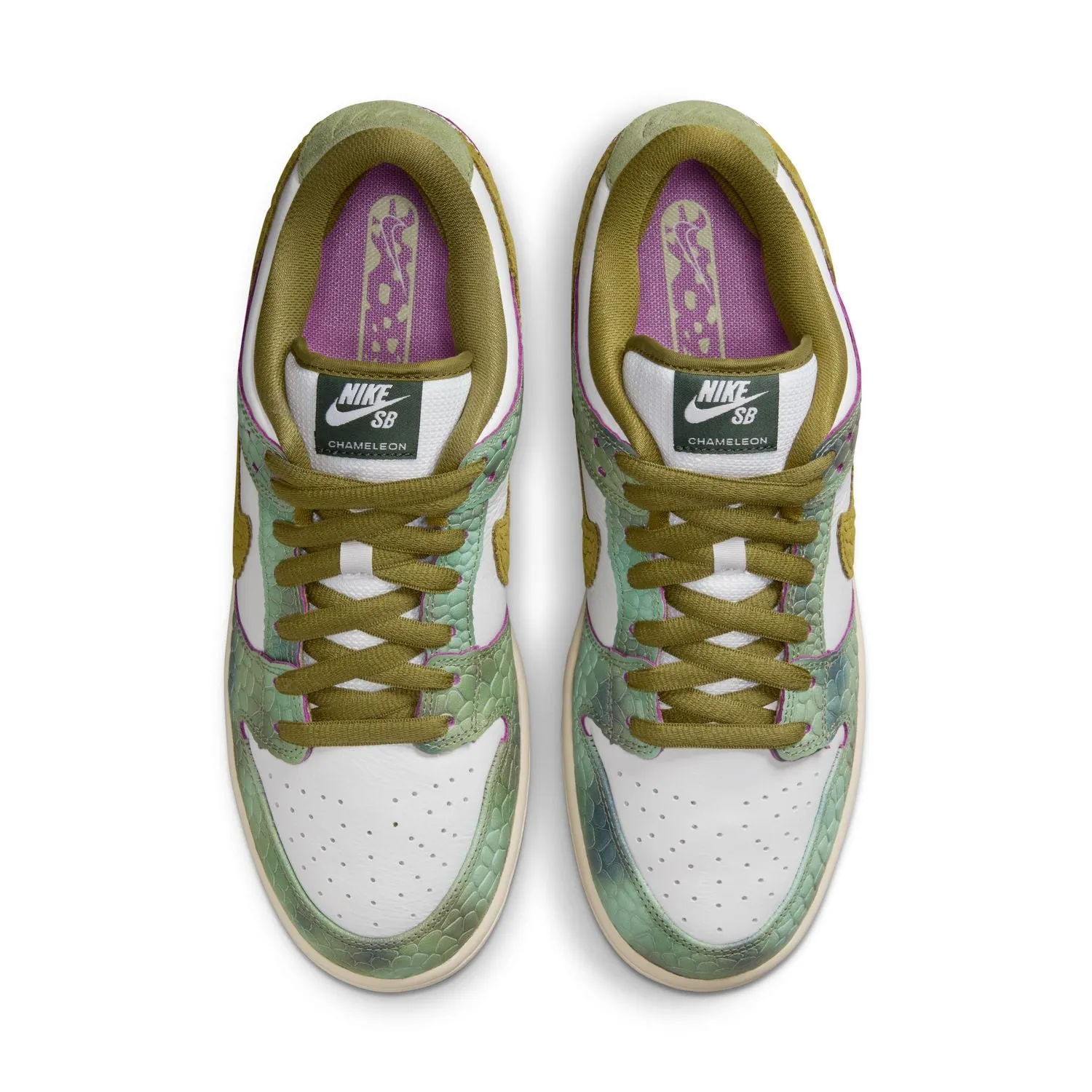   Alexis Sablone SB Dunk Low 'Oil Green' Pressure Dispersion Barefoot Inspired