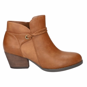Audrina Round Toe Zippered Booties Traction Line Sporty