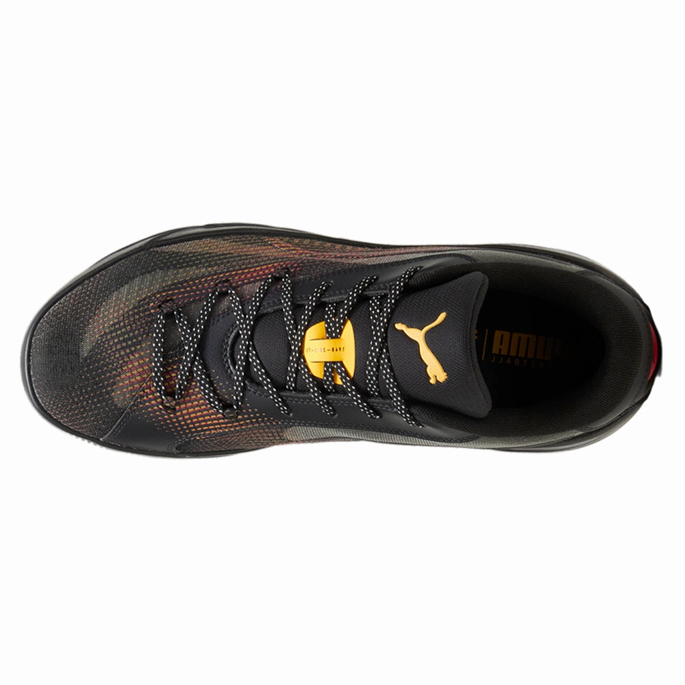 All-Pro Nitro Fire Glow Basketball Shoes Protective Toe Guard Rollbar Stability