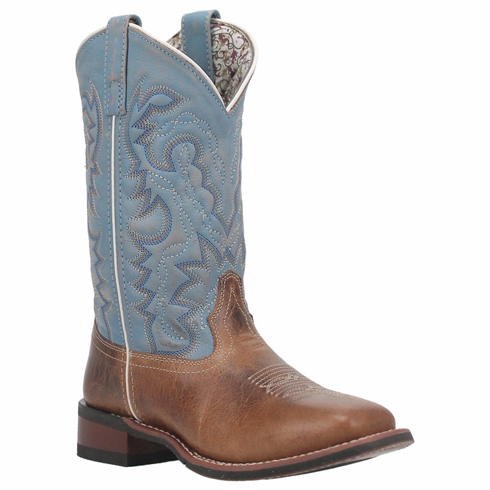 Storm Proof Darla Square Toe Embroidered Cowboy Boots