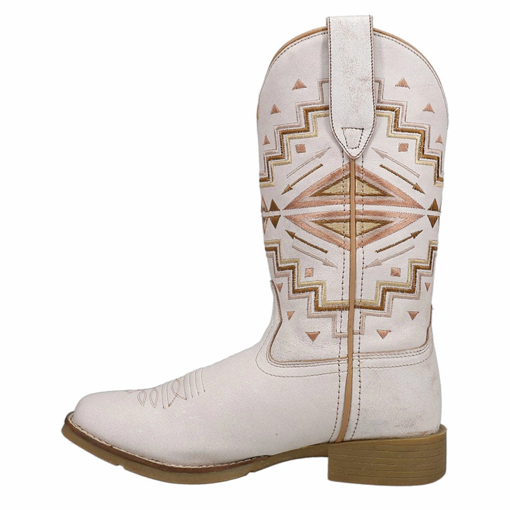 well-made Temperature Regulating Monterey Aztec Southwest Square Toe Cowboy Boots