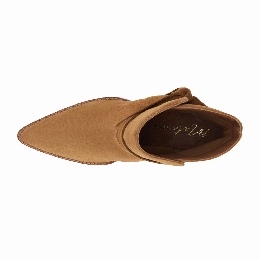 Colton Pointed Toe Pull On Booties mom style