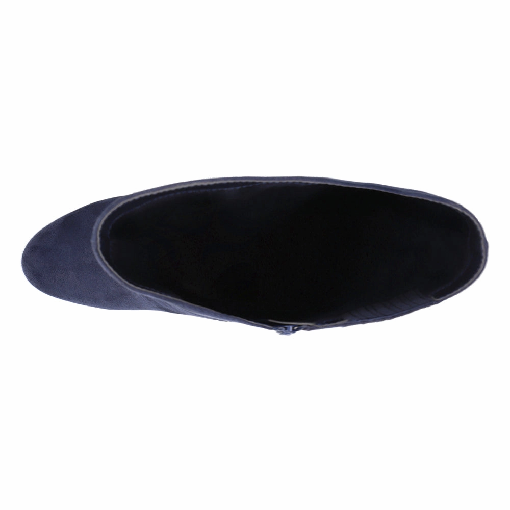 Rima Round Toe Zippered Boots Non Marking Sole Non Marking Tread