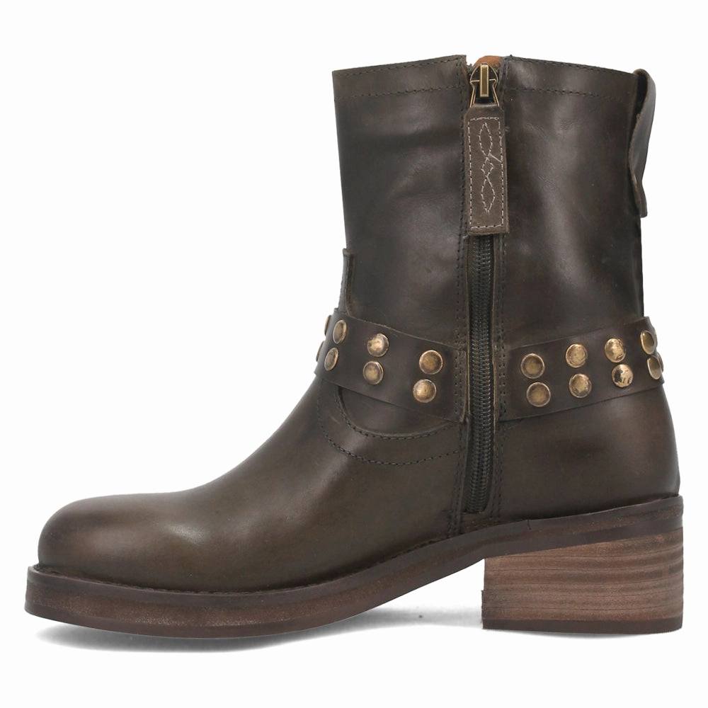 Anarchy Studded Motorcycle Boots Comfortable Design