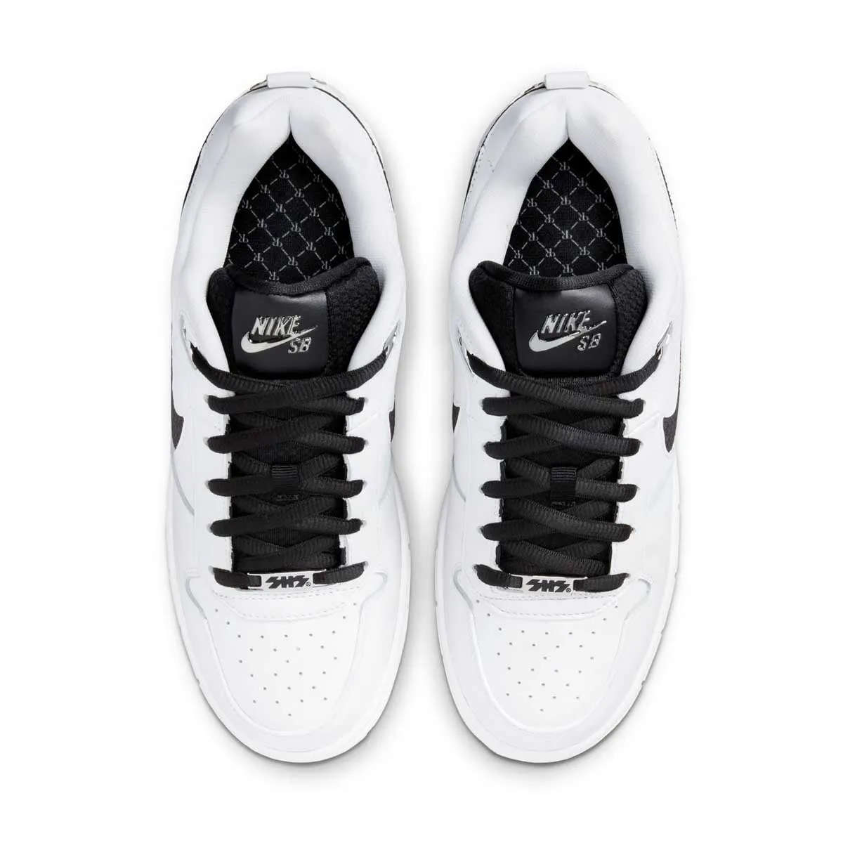   Paul Rodriguez SB Air Zoom Low QS 'White Black' Puncture Resistant Sole Easy Support