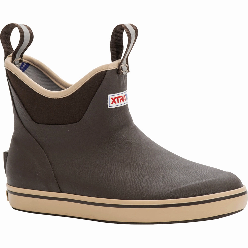 Ankle Deck Pull on Boots Breathable Mesh Panels Breathable Support