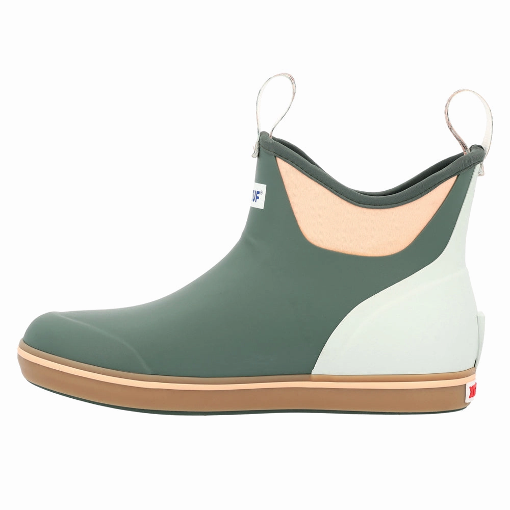 Ankle Deck Pull on Boots Good Grip Heavy Terrain