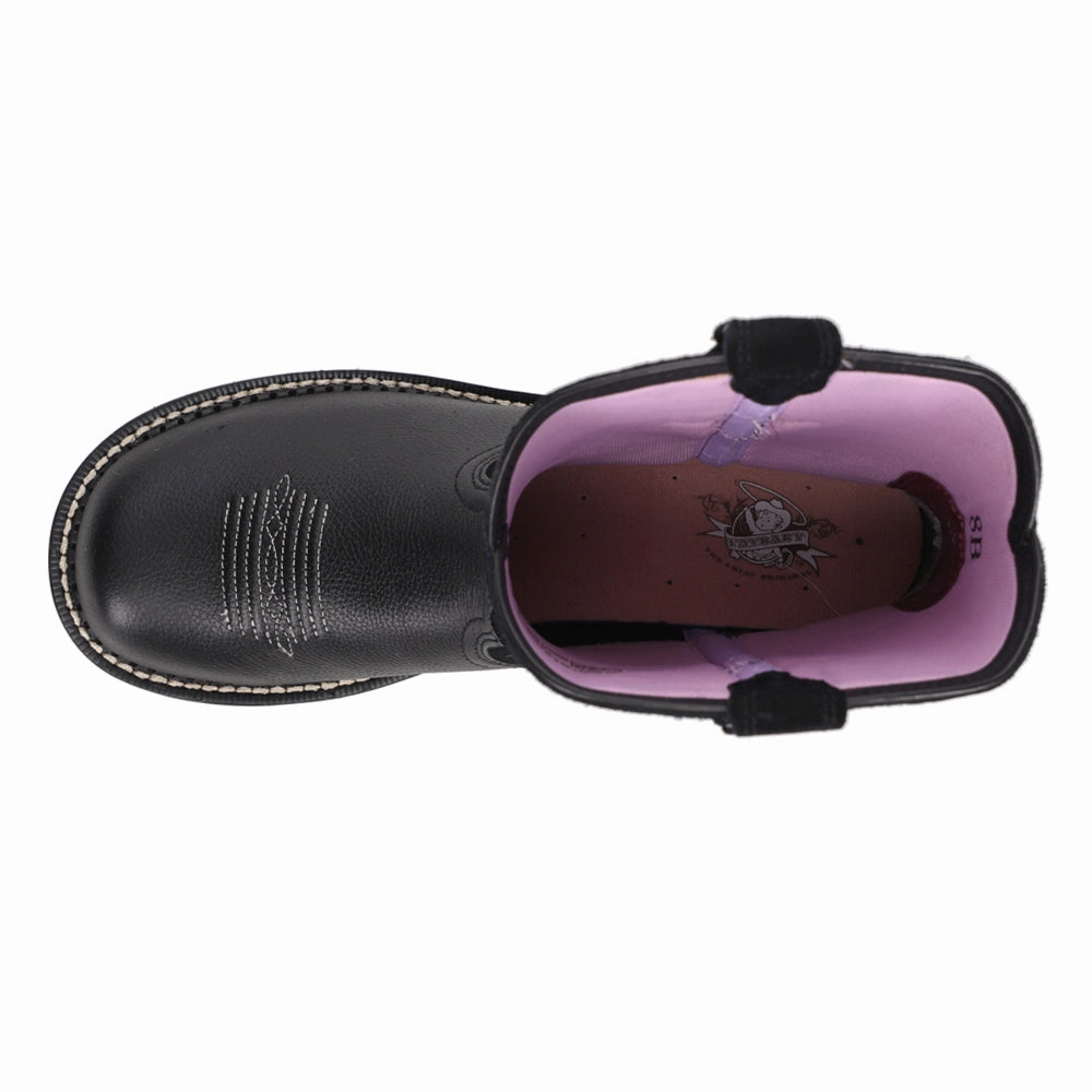 Cushioned Base Windproof Design Fatbaby II Embroidered Round Toe Cowboy Booties