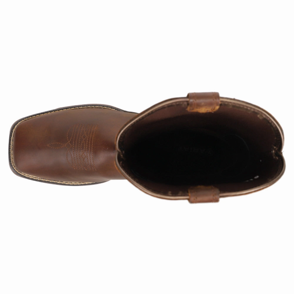 Anti Odor All Day Worker Urban Explorer Anthem Patriot Embroidery Pull On Boots