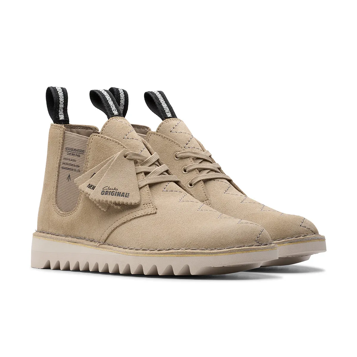 Lightweight TPU Plate   Neighborhood Desert Boot 'Beige'