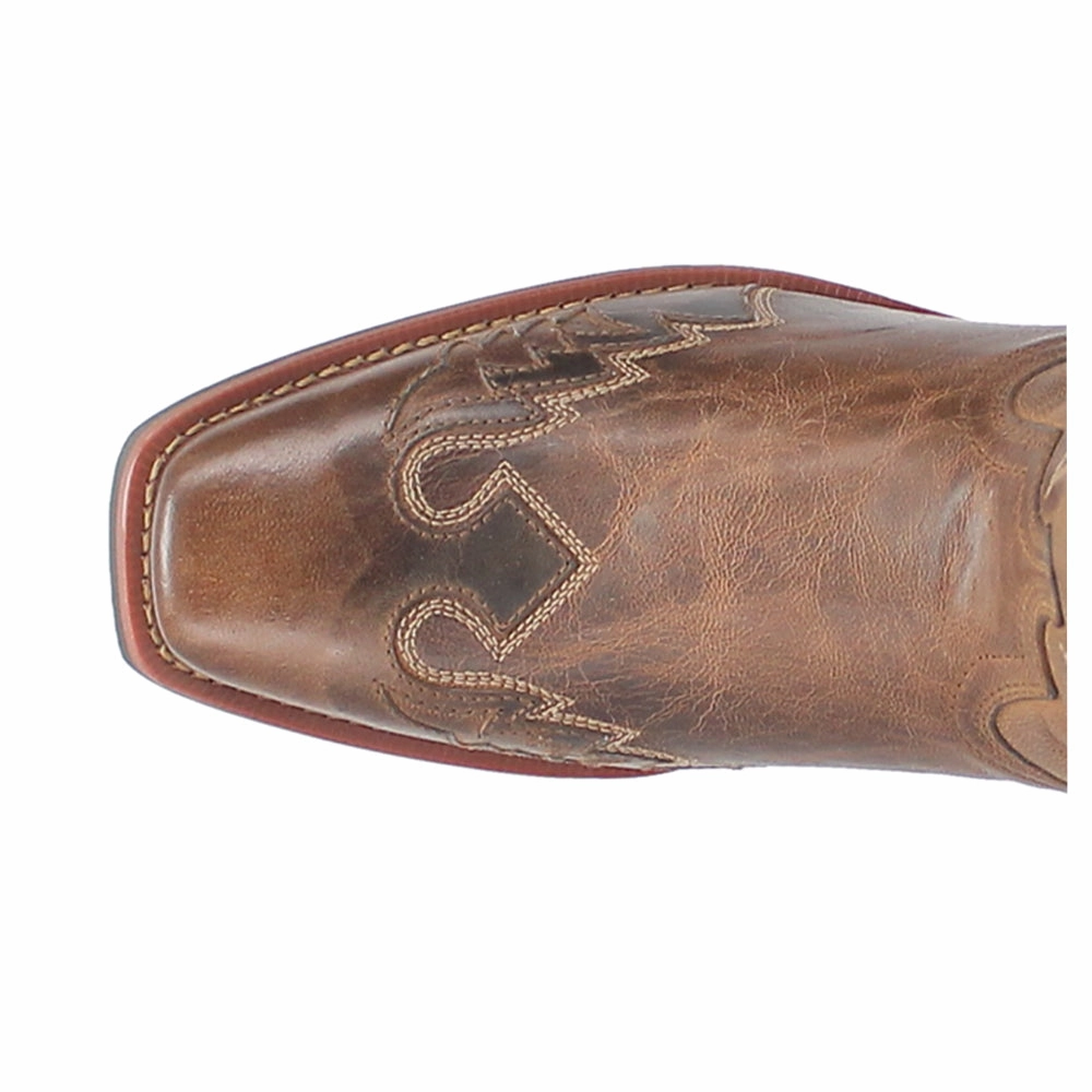 Williams Leather Square Toe Cowboy Boots waterproof user Mid - range