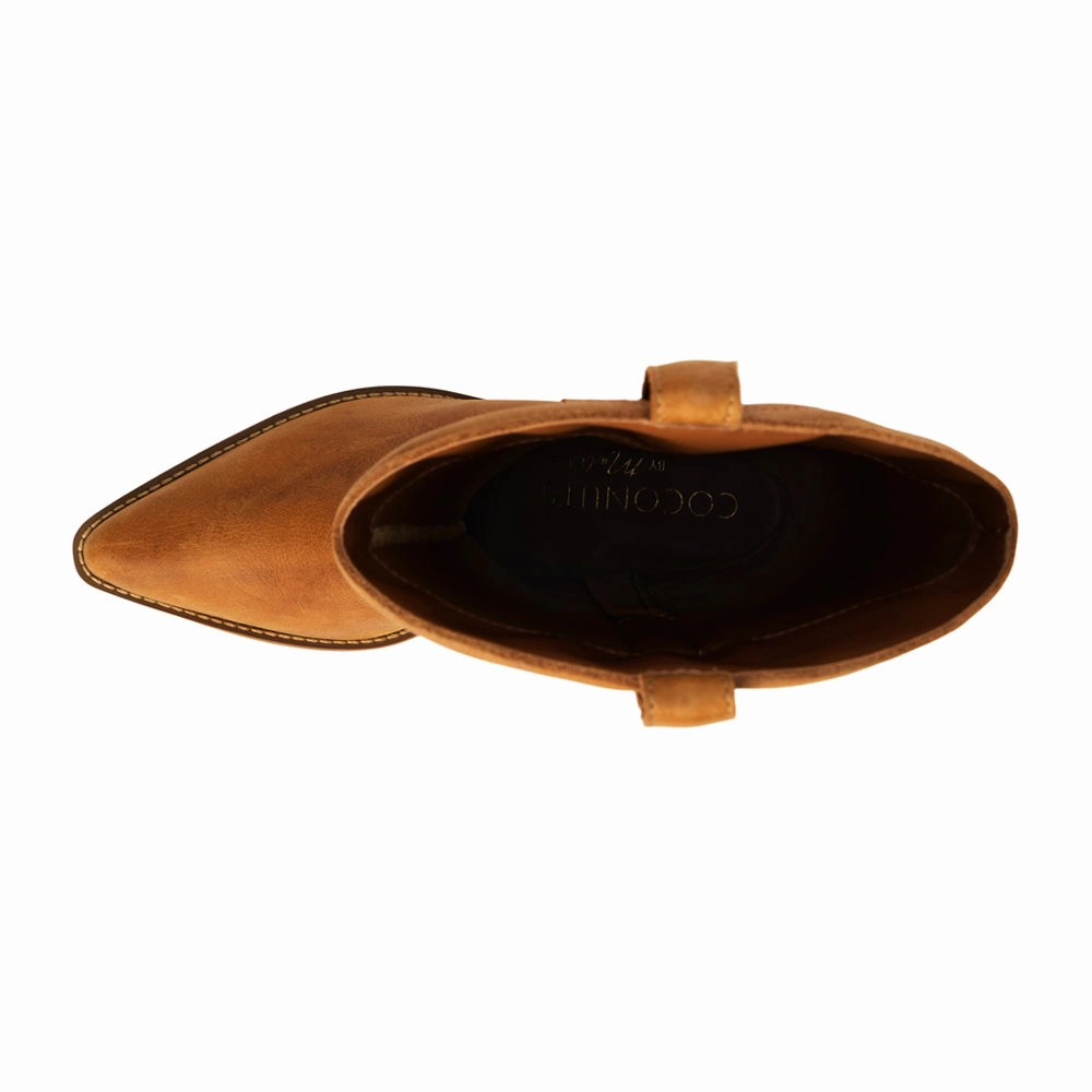 Performance Wear Agency Embroidered Pointed Toe Zippered Cowboy Boots