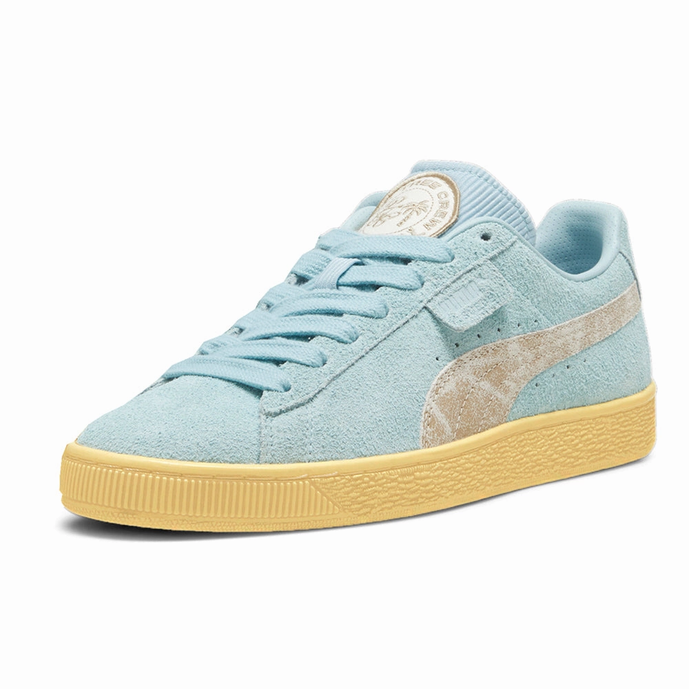 Waterproof Technology Ankle Hugging Fit Suede B x PTC Lace Up Sneakers