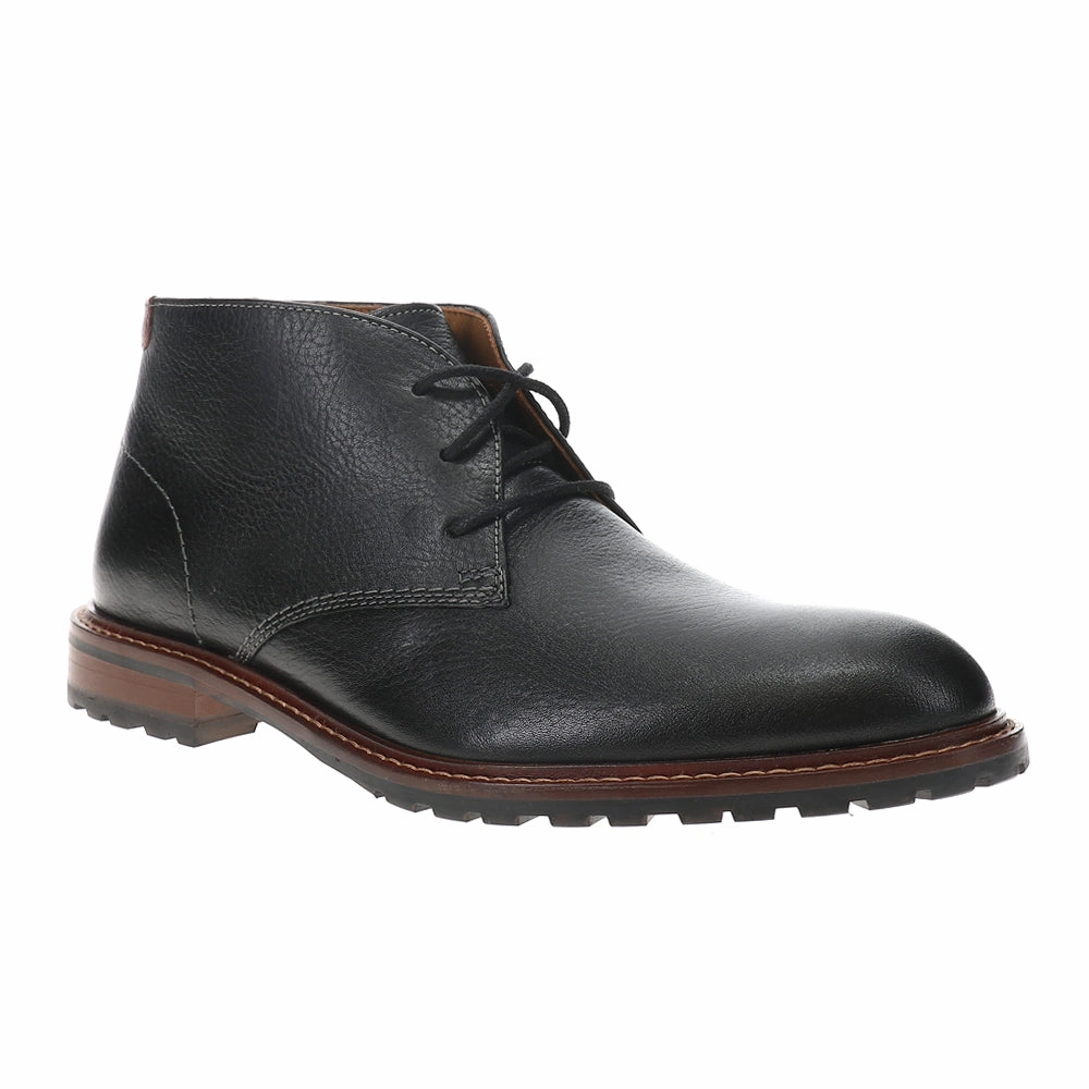 Adjustable Heel Strap Boswell Round Toe Chukka Boots