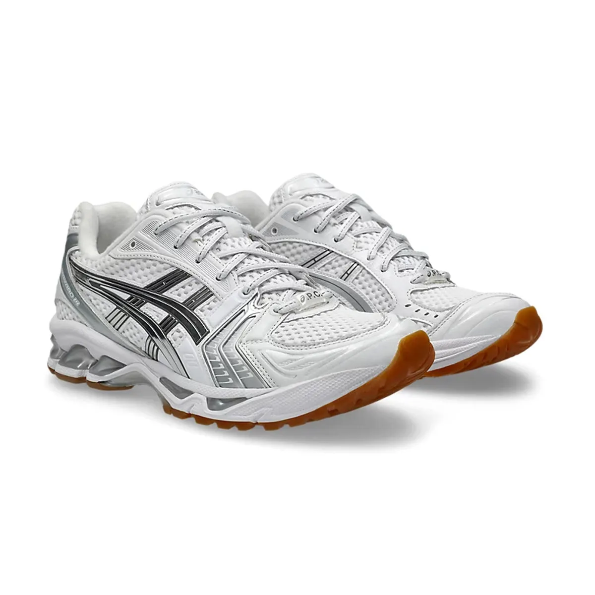 studded brightest   A.P.C. GEL-Kayano 14 'White Pure Silver'